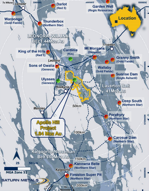 Saturn Metals Ltd Boosts Interest in West Wyalong JV Tenement to 60%