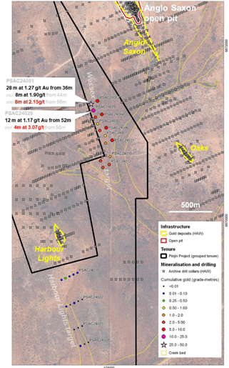 Kalgoorlie Gold Mining Discovers Thick Gold Intercepts at Wessex Near Anglo Saxon Gold Mine